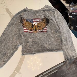 Gray Eagle Graphic women’s sweatshirt